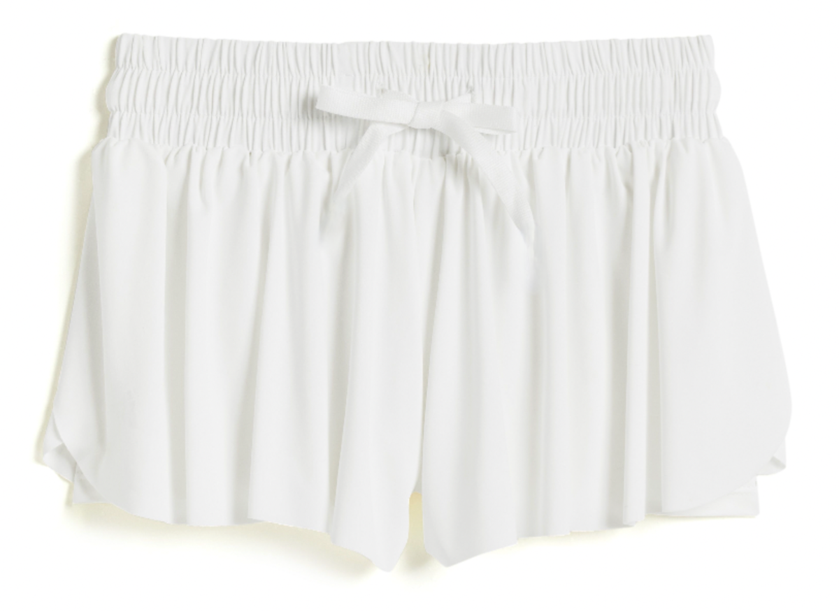White Fly Away Shorts