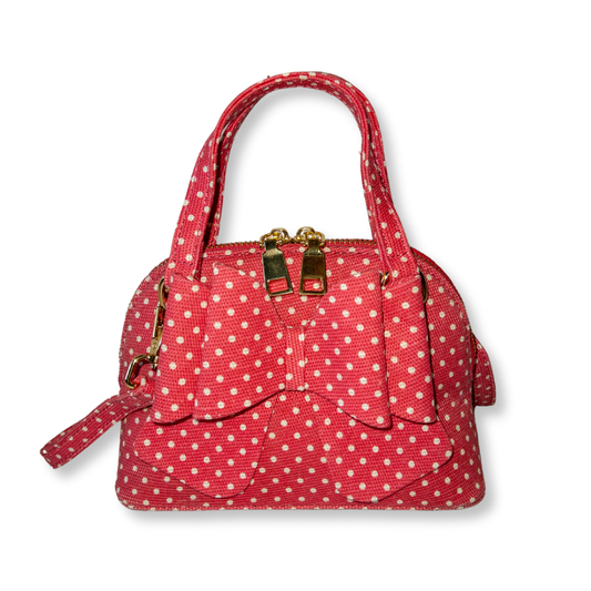 Margo Hot Pink Dot Purse
