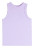 Lavender High Neck Rib Tank