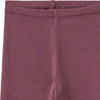 Eggplant Ribbed Leggings
