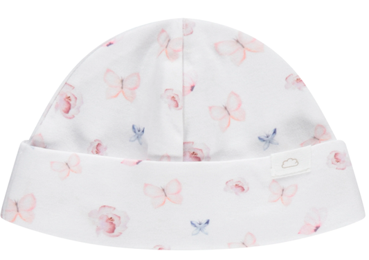 Butterfly Floral Baby Hat