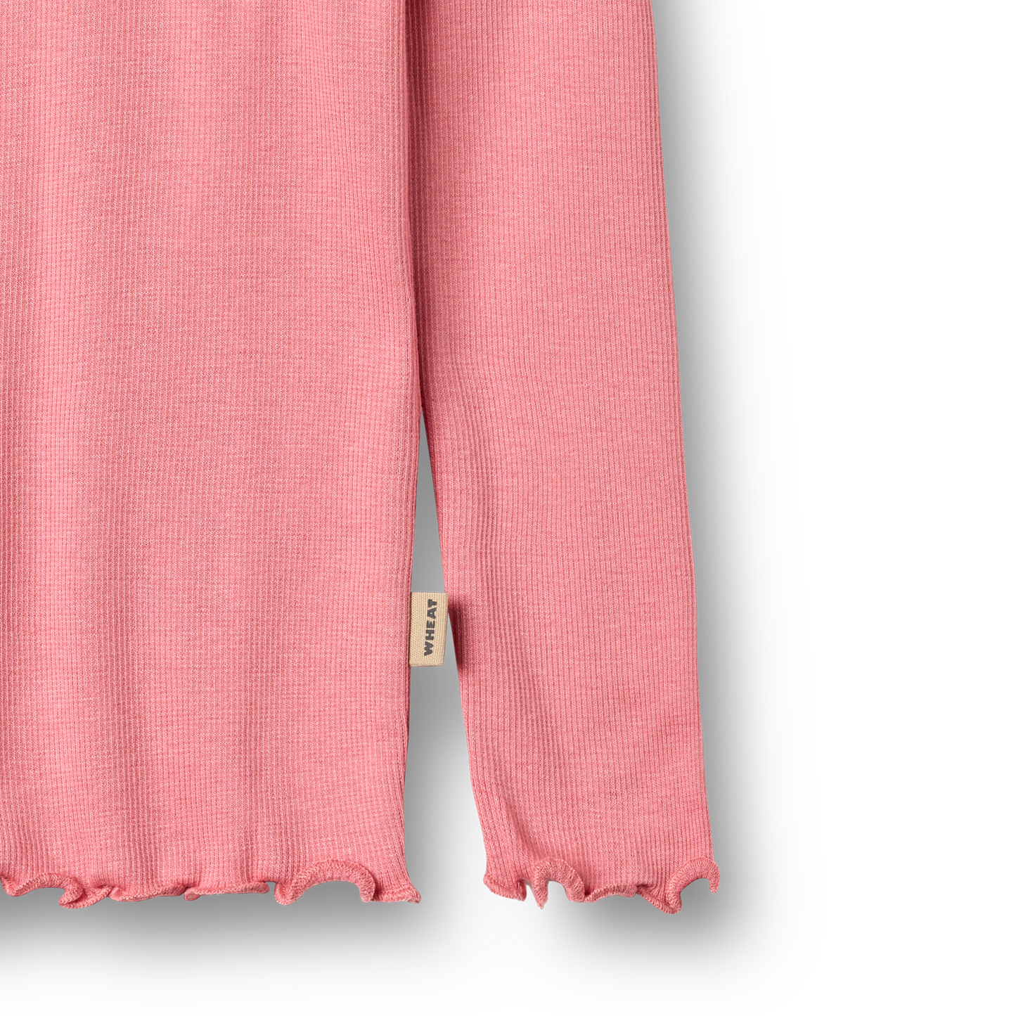 Soft Pink Ribbed Top