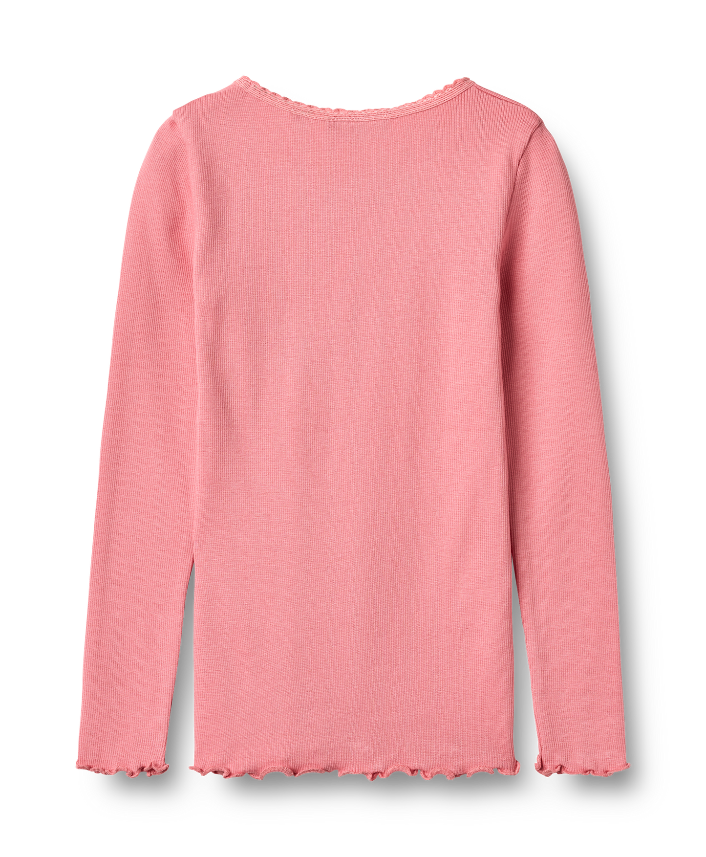 Soft Pink Ribbed Top