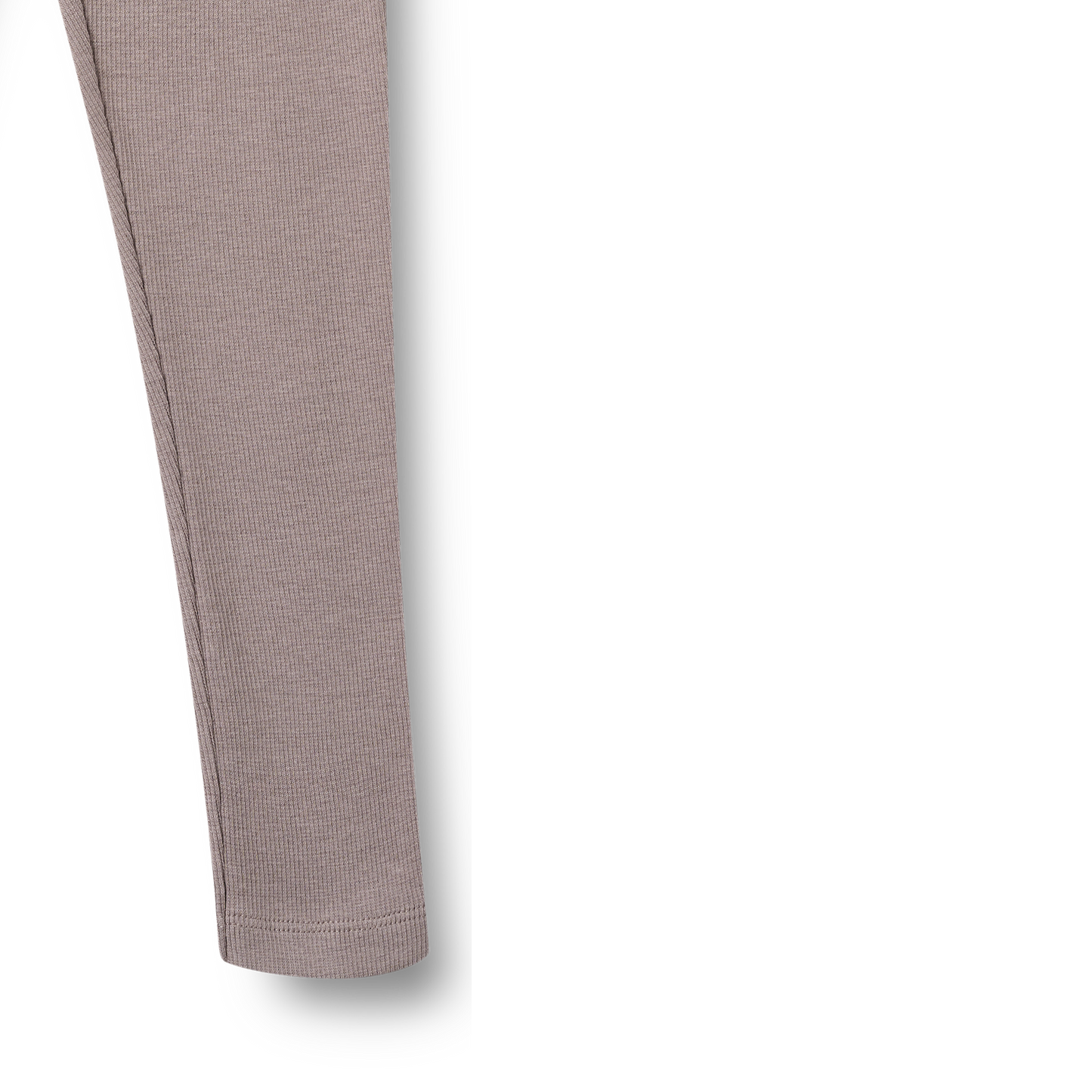 Dusty Purple Ribbed Leggings