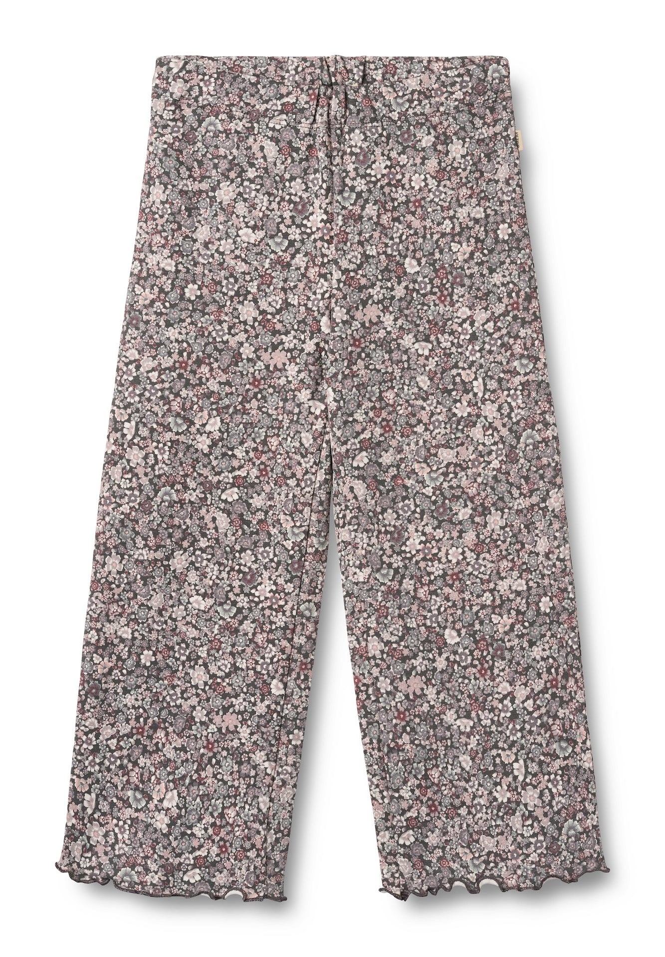 Purple Stone Flowers Pants