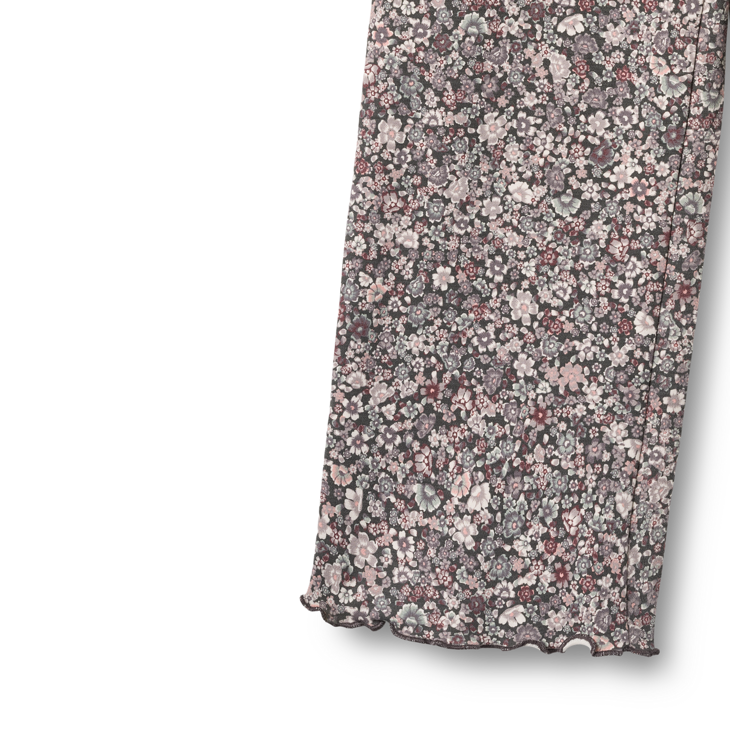 Purple Stone Flowers Pants