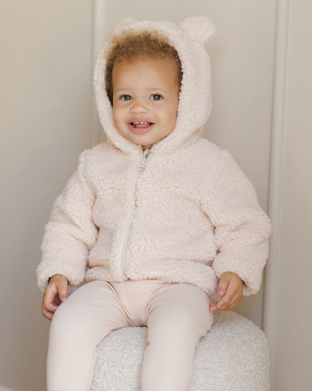 Antique Pink Bear Jumpsuit