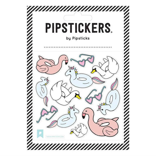 Fuzzy Floats Sticker Sheet