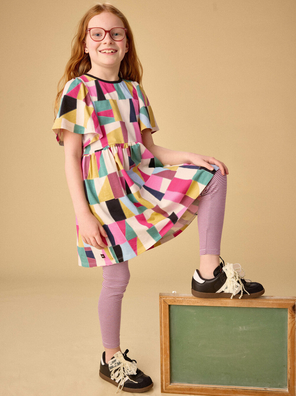 Pojagi Patchwork Dress