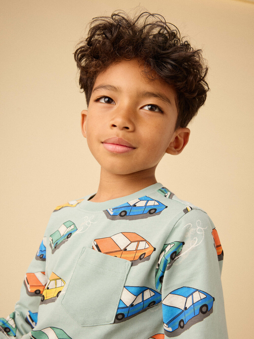 Vintage Cars Pocket Top