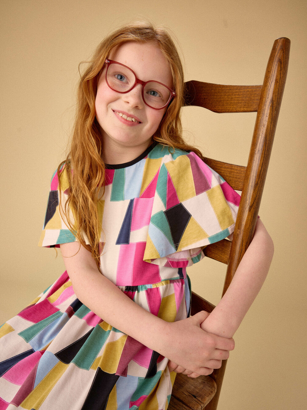 Pojagi Patchwork Dress