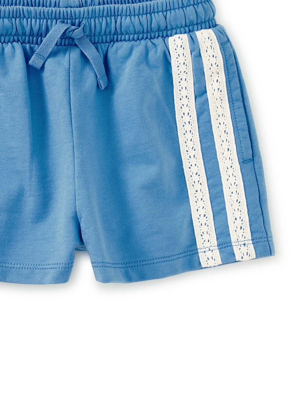 Blue Orchid Crochet Shorts