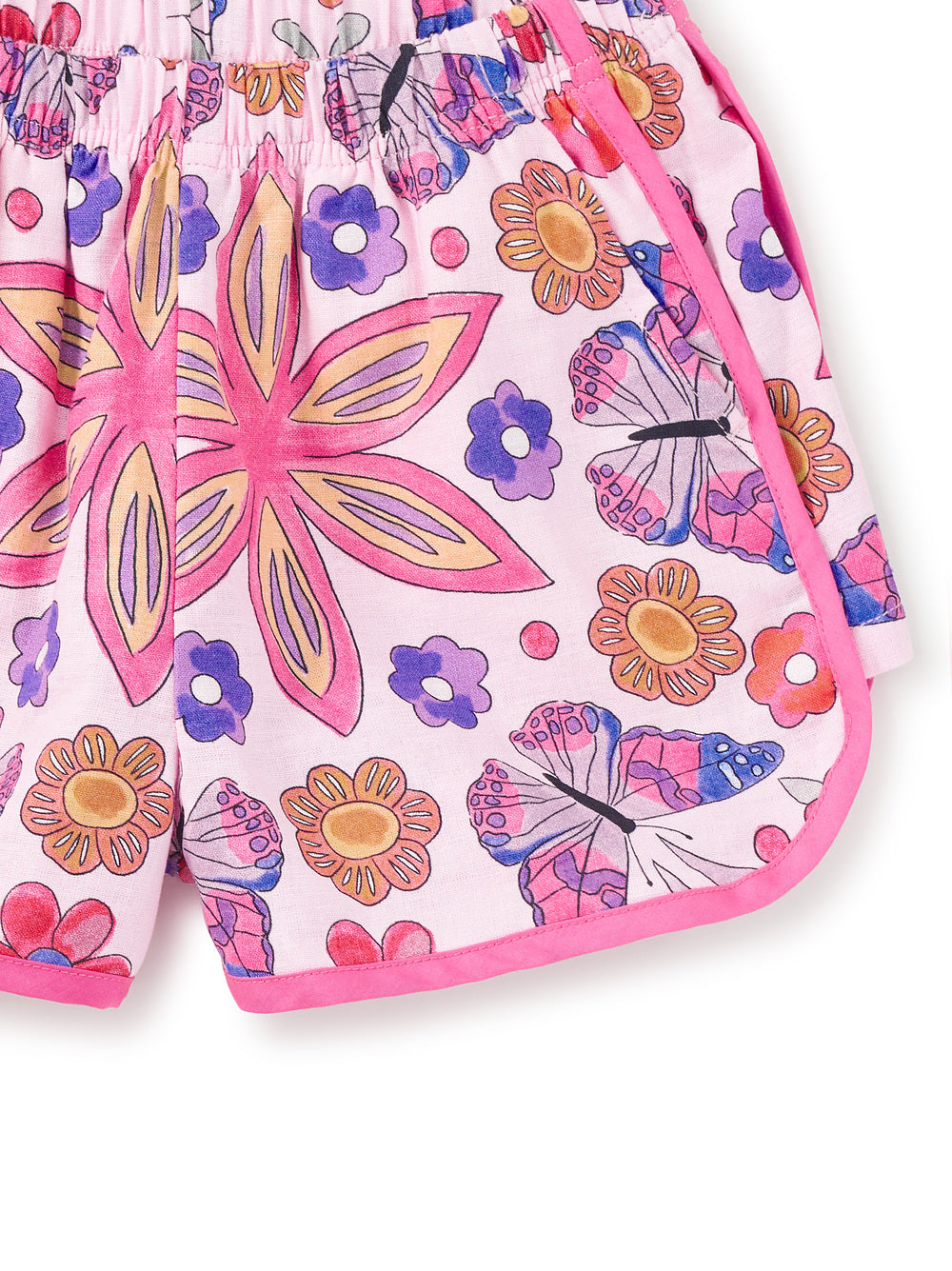 Butterfly Tile Woven Shorts