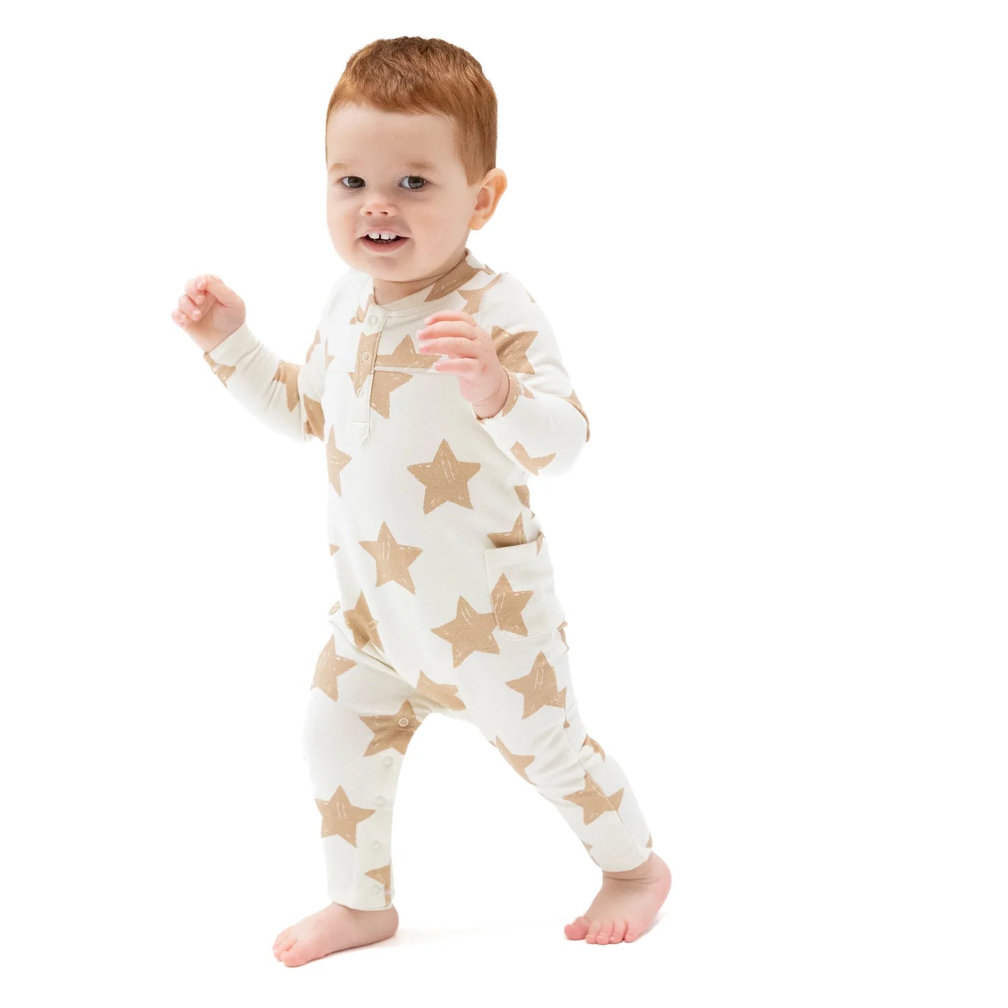 Stars Terry Romper