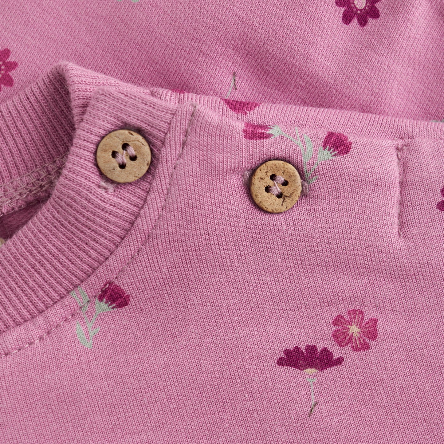 Orchid Floral Sweatshirt