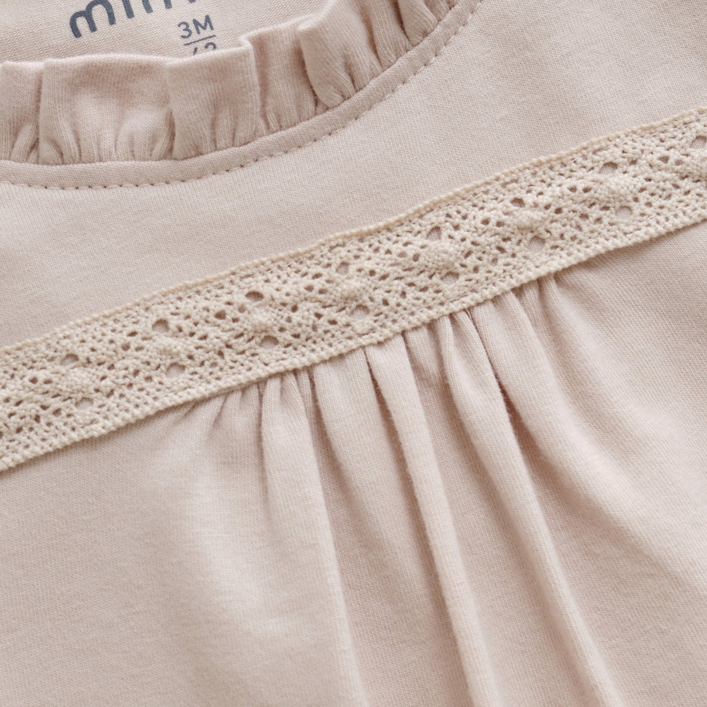 Ecru Ruffles Bodysuit