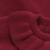 Red Ruffle Collar Baby Cardigan