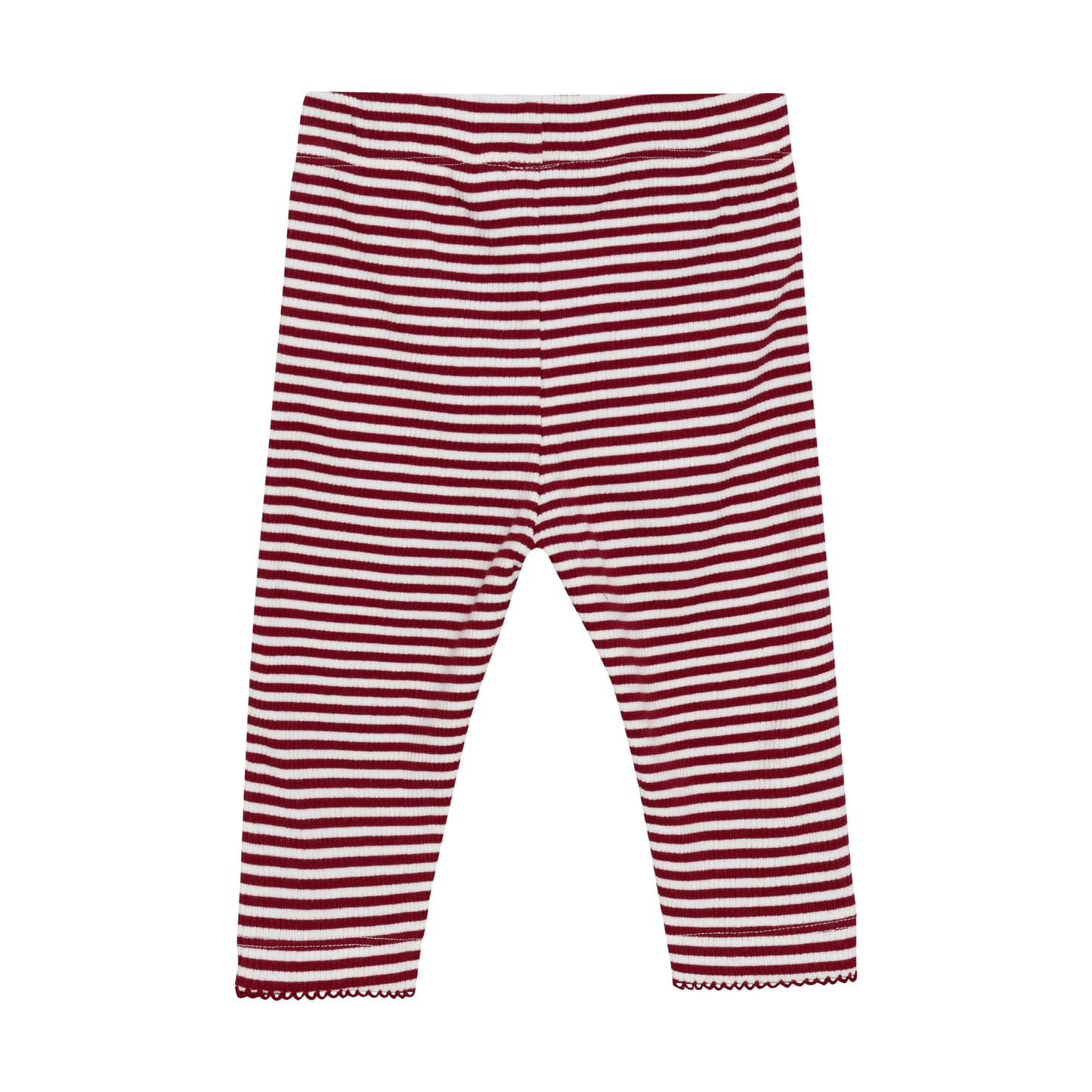 Red Stripe Baby Leggings