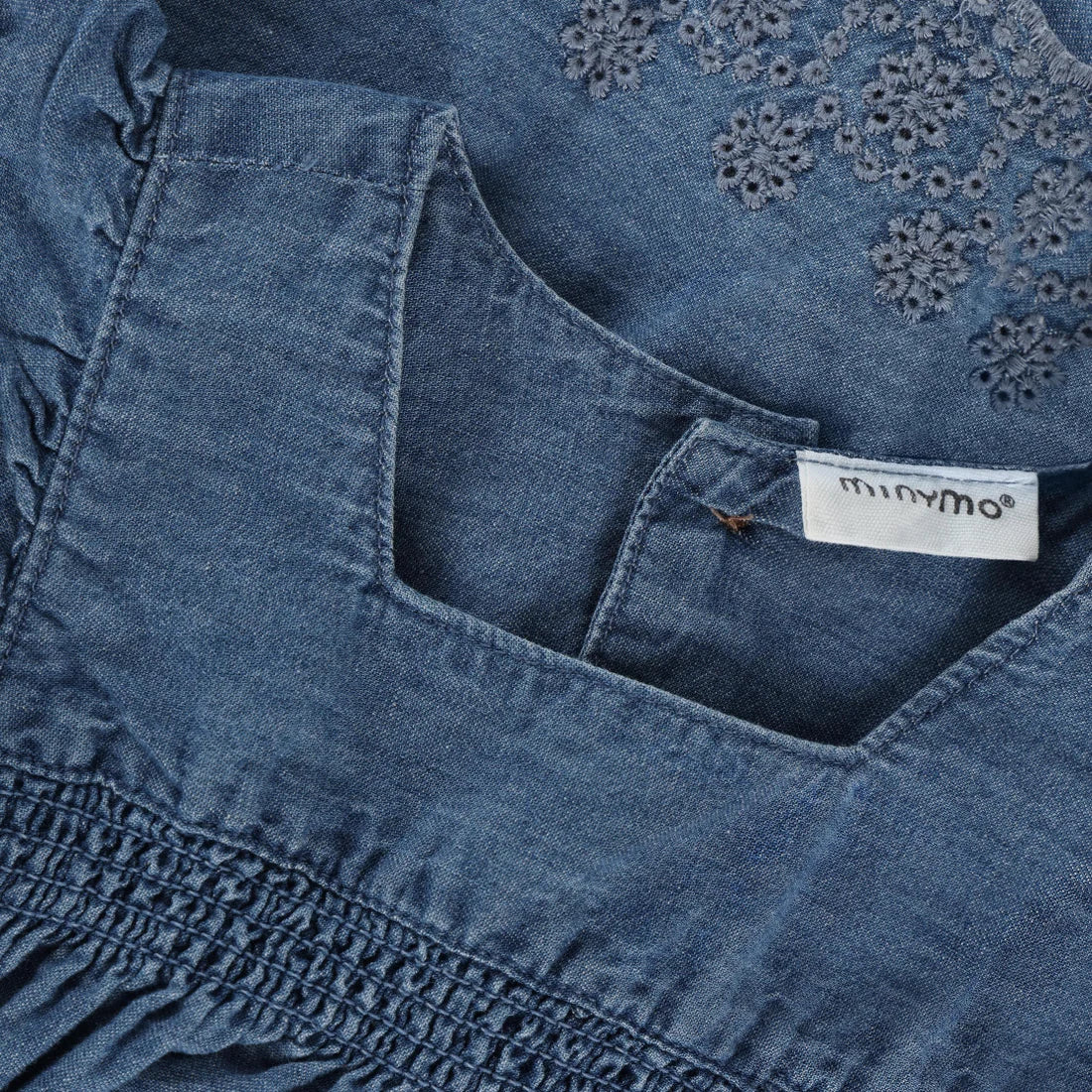 Faded Denim Dress