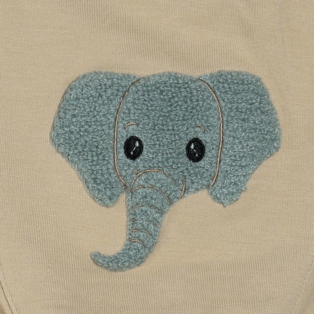 Beige Elephant Sweatpants shown from another angle