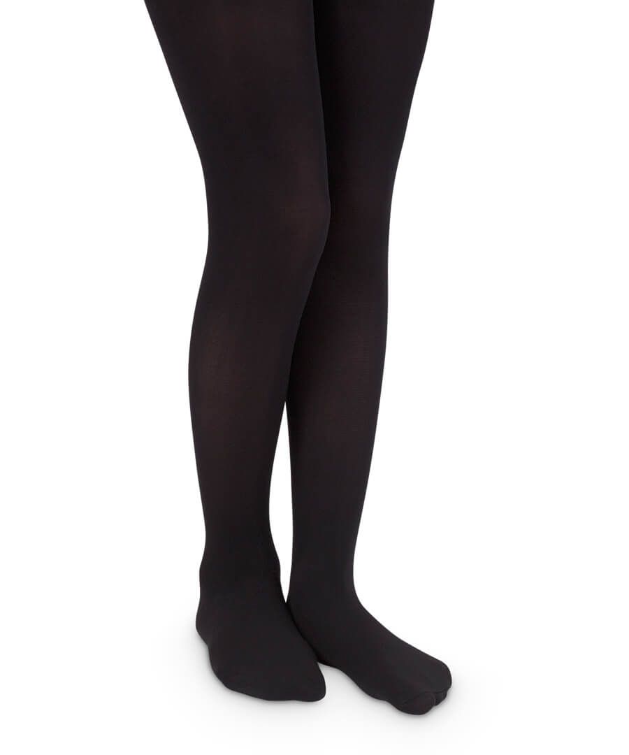 Black Microfiber Tights