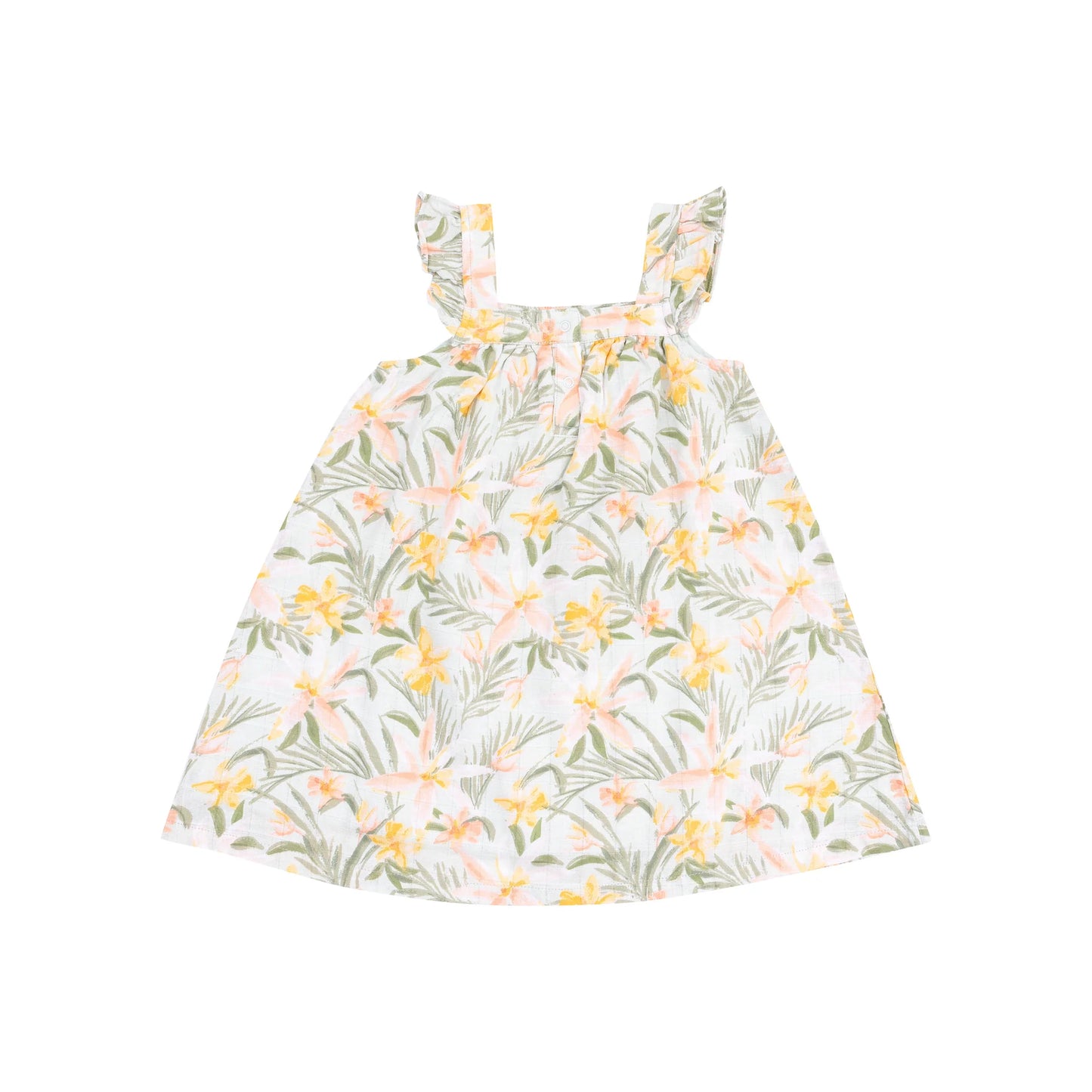 Island Floral Muslin Sundress