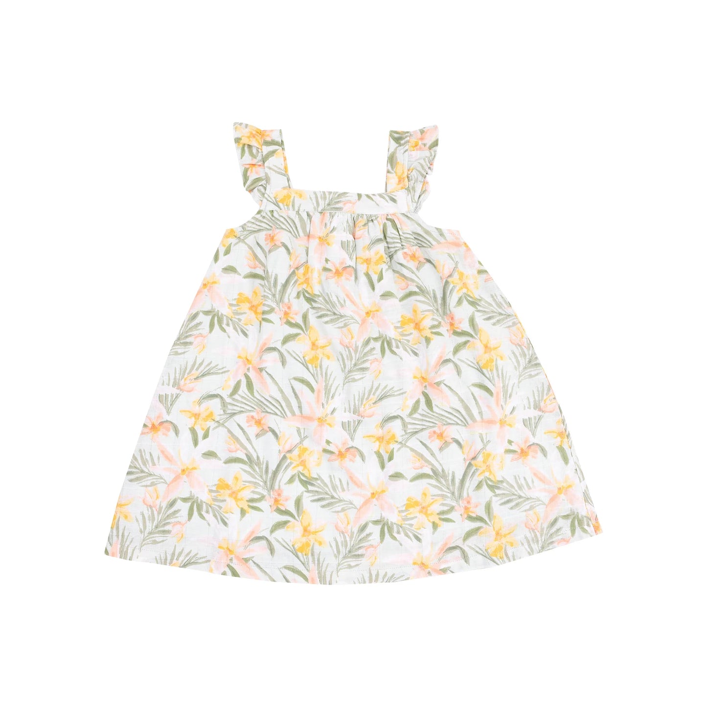 Island Floral Muslin Sundress