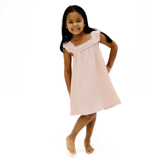 Heart Crochet Rose Sundress