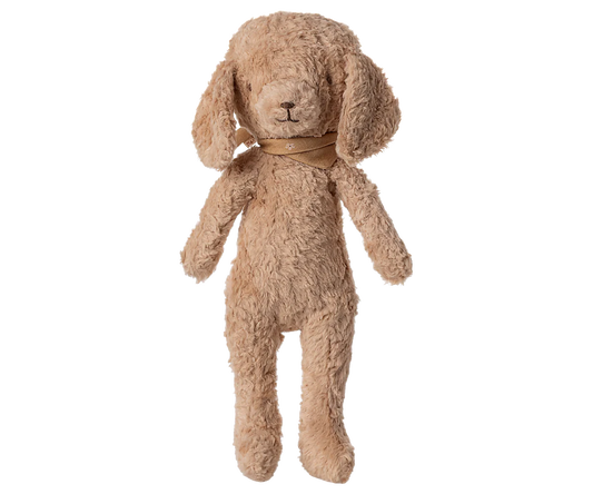Plush Poodle Dog- Dusty Powder
