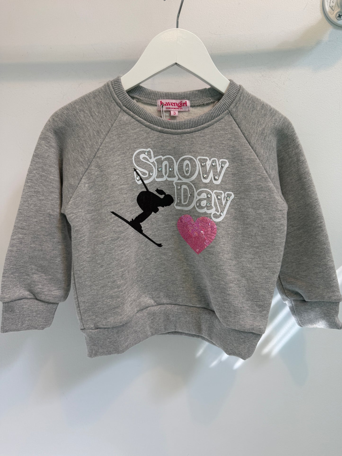 Misty Snow Day Sweatshirt