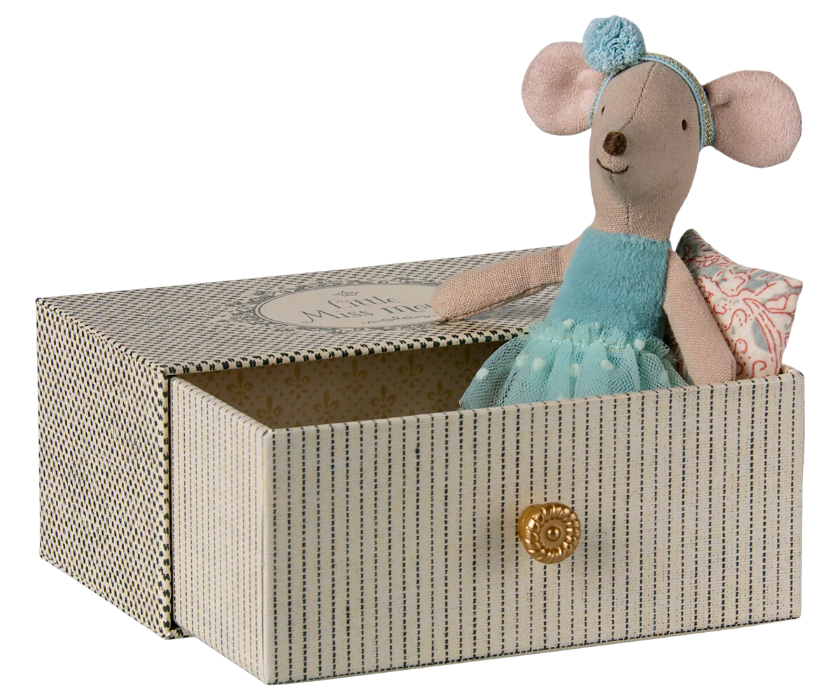 Little Sis Dance Mouse In Daybed- Mint