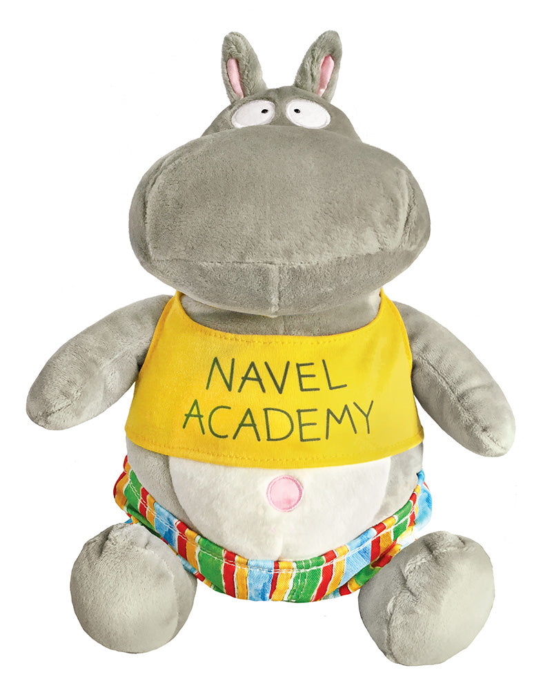 Belly Button Book 10" Hippo Doll