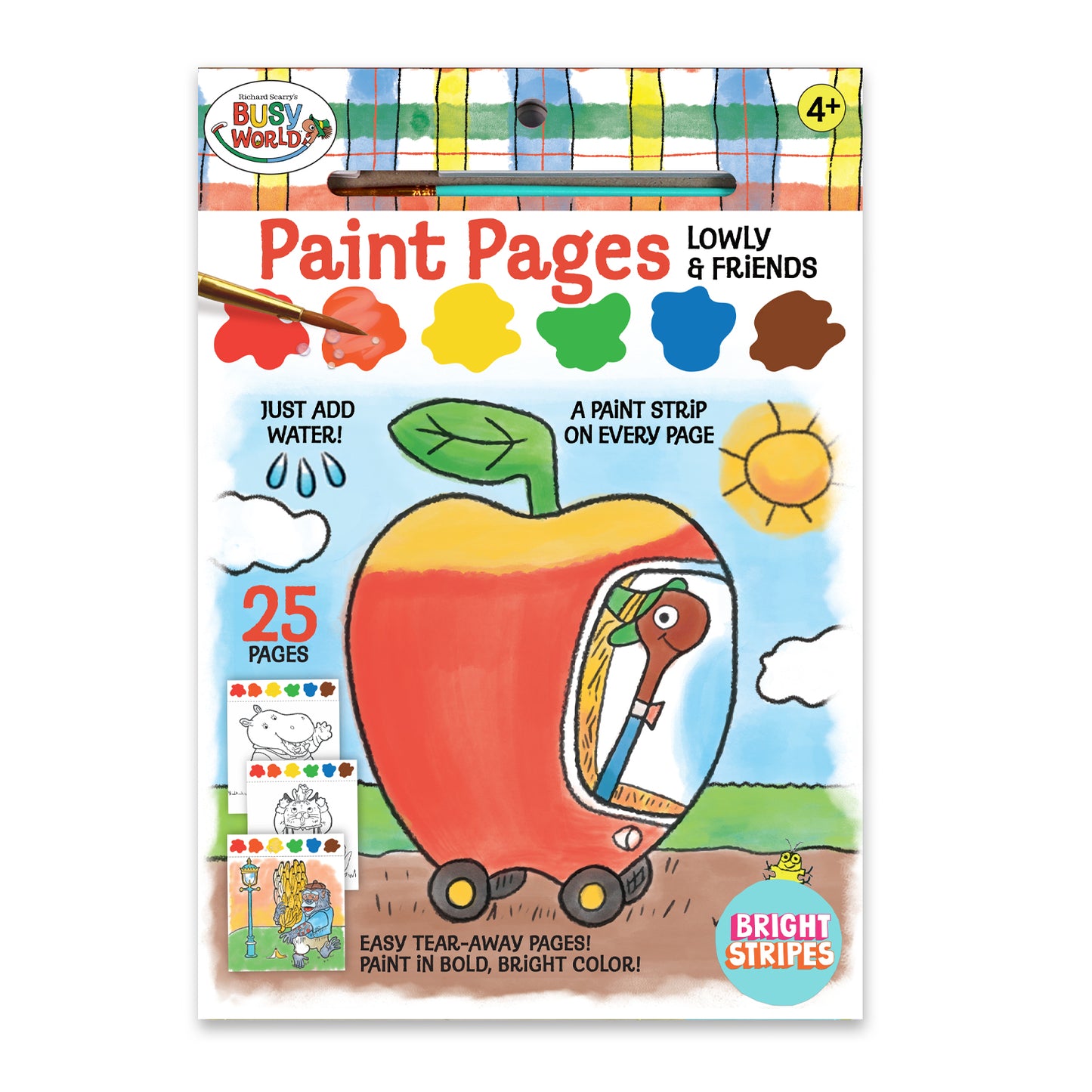 Paint Pages: Busy Town