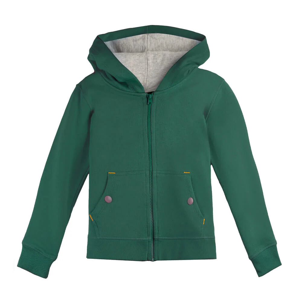 Forest Green Zip Hoodie