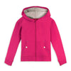 Magenta Zip Hoodie