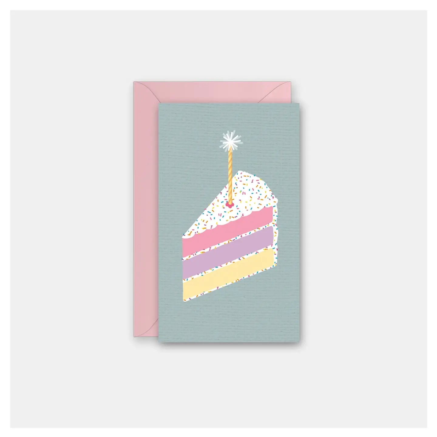 Colorful Cake Mini Card