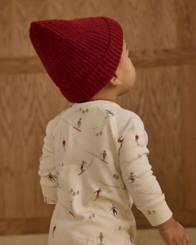 Skiers on Natural Romper