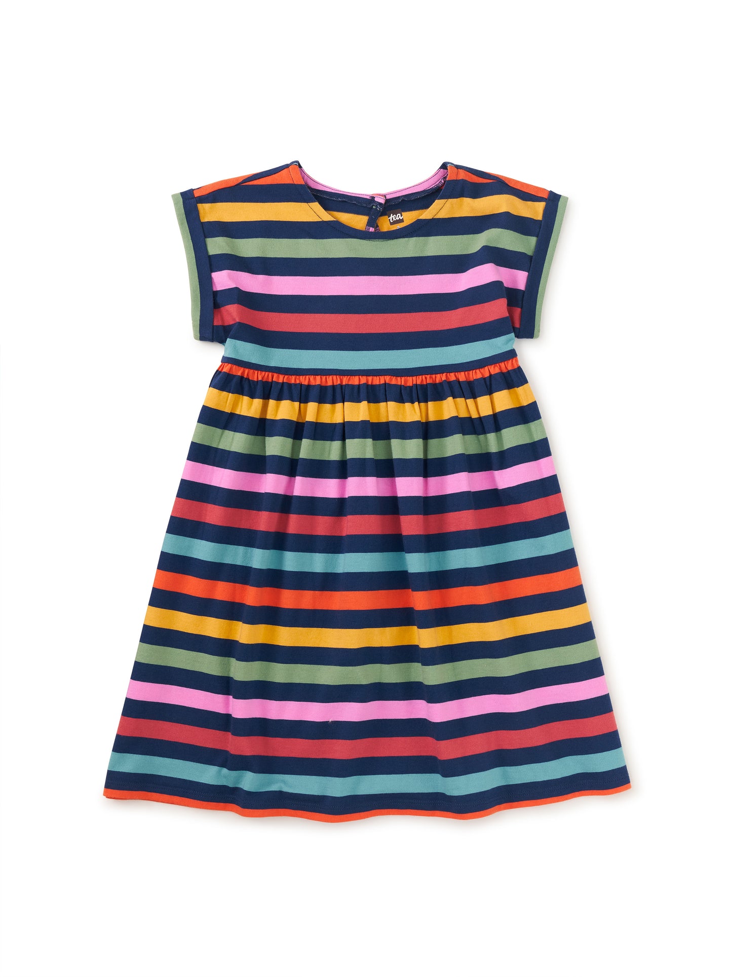 Nightfall Stripe Empire Dress