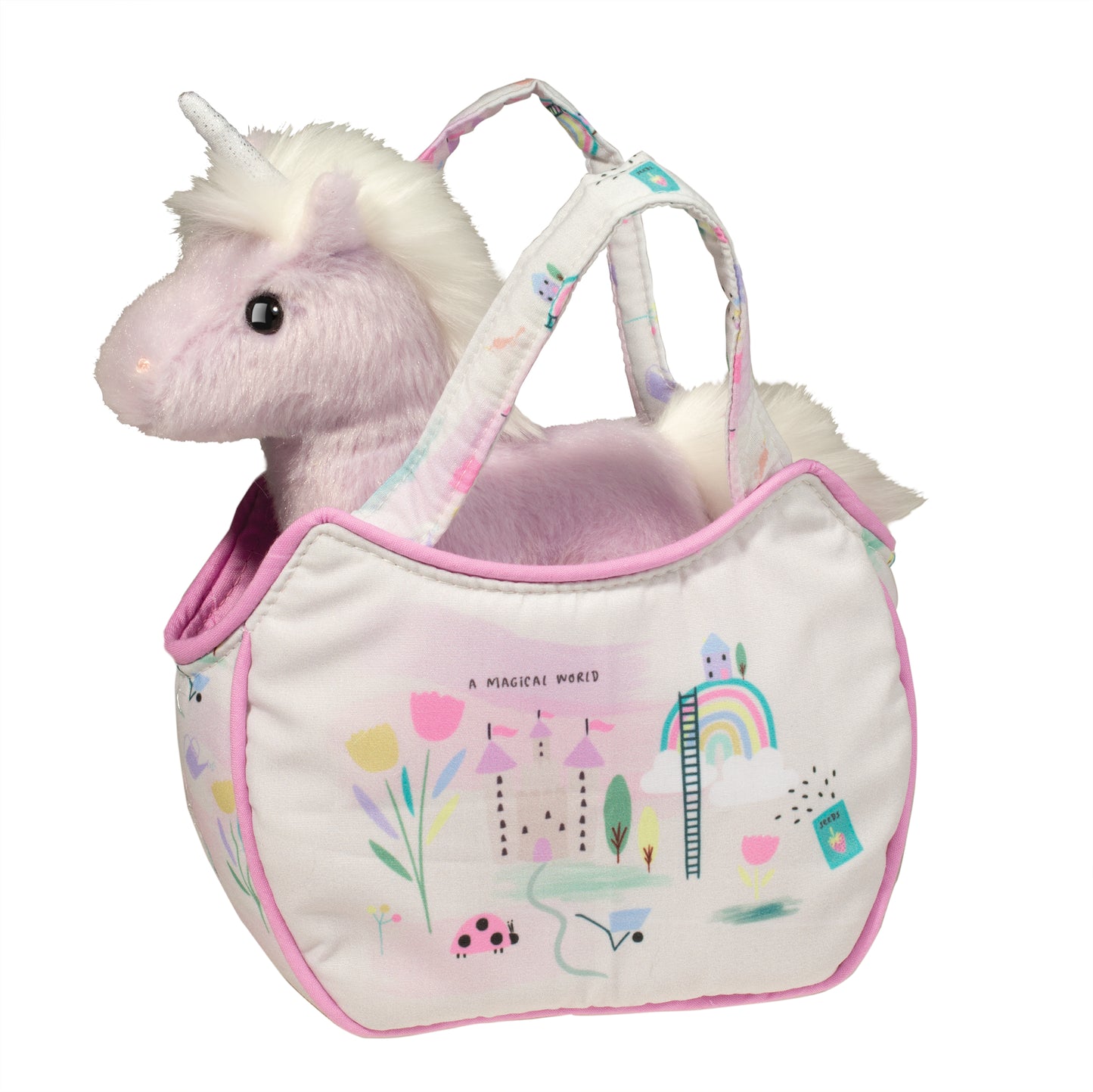 Purple Unicorn Magical World Sak