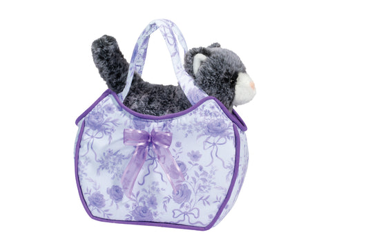 Fancy Flower Sak w Cat