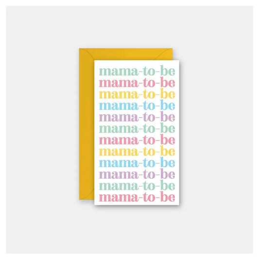 Mama To Be Mini Card