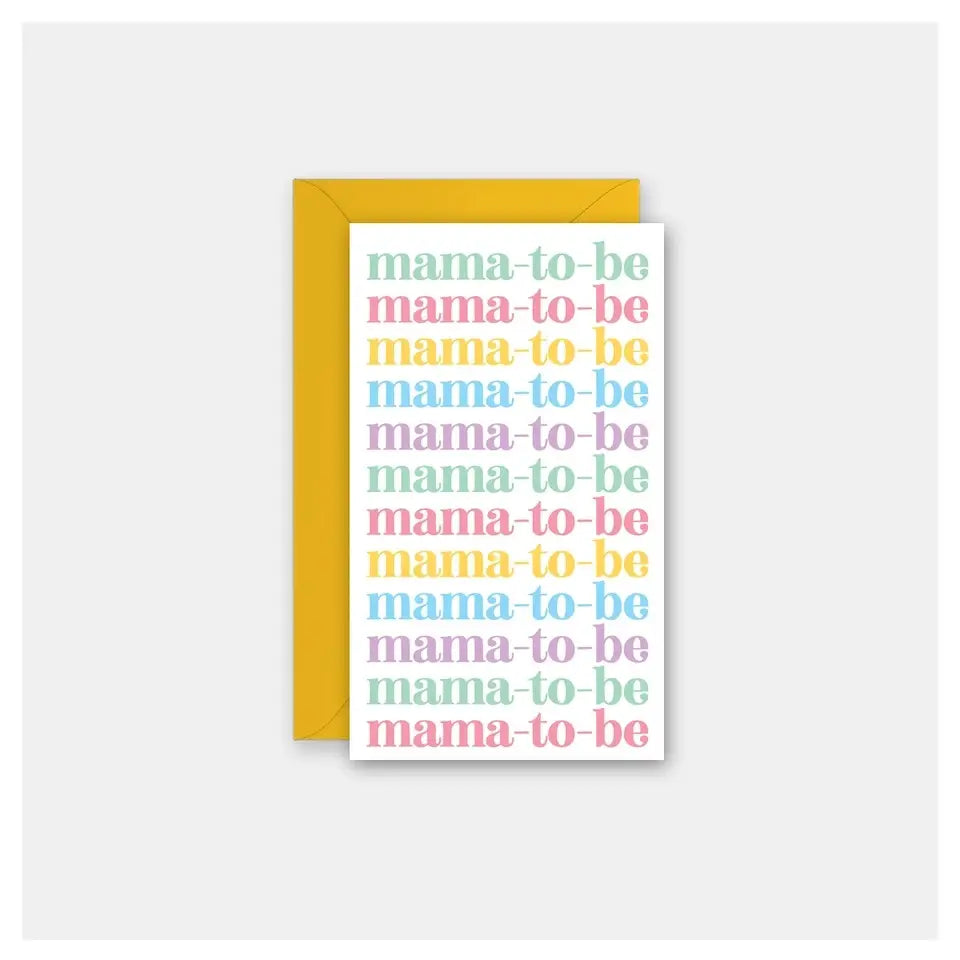 Mama To Be Mini Card