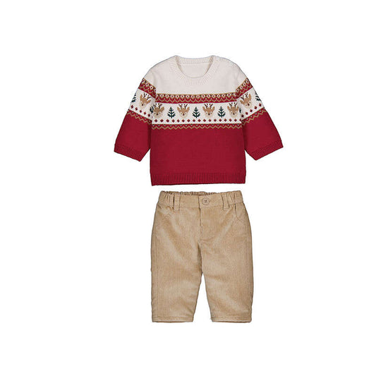 Reindeer Sweater Set