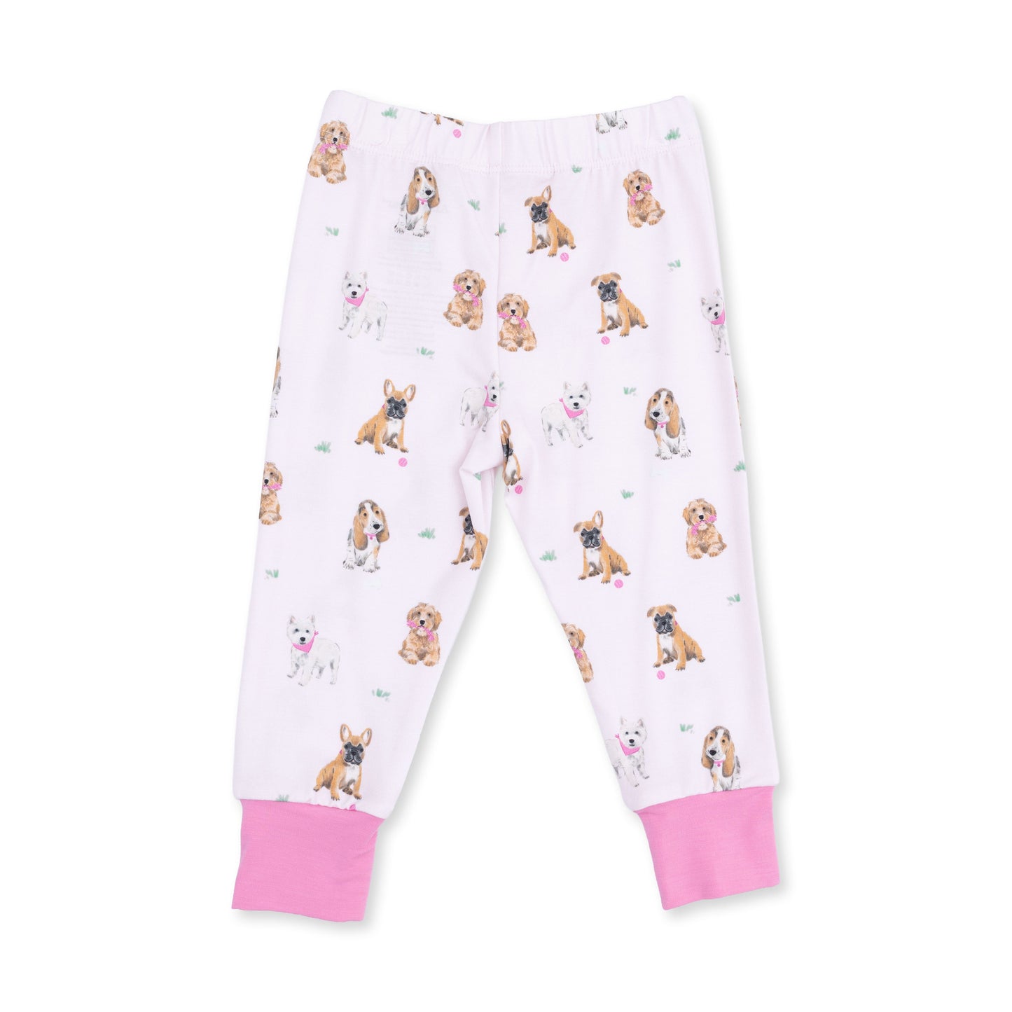 Pink Besties Dogs Loungewear Set by Angel Dear, view 4
