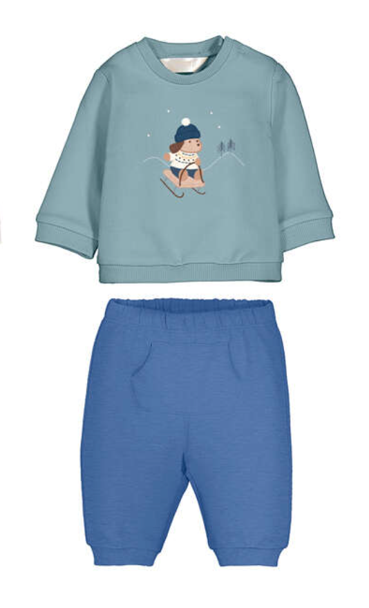 Aqua Sledding Sweat Set
