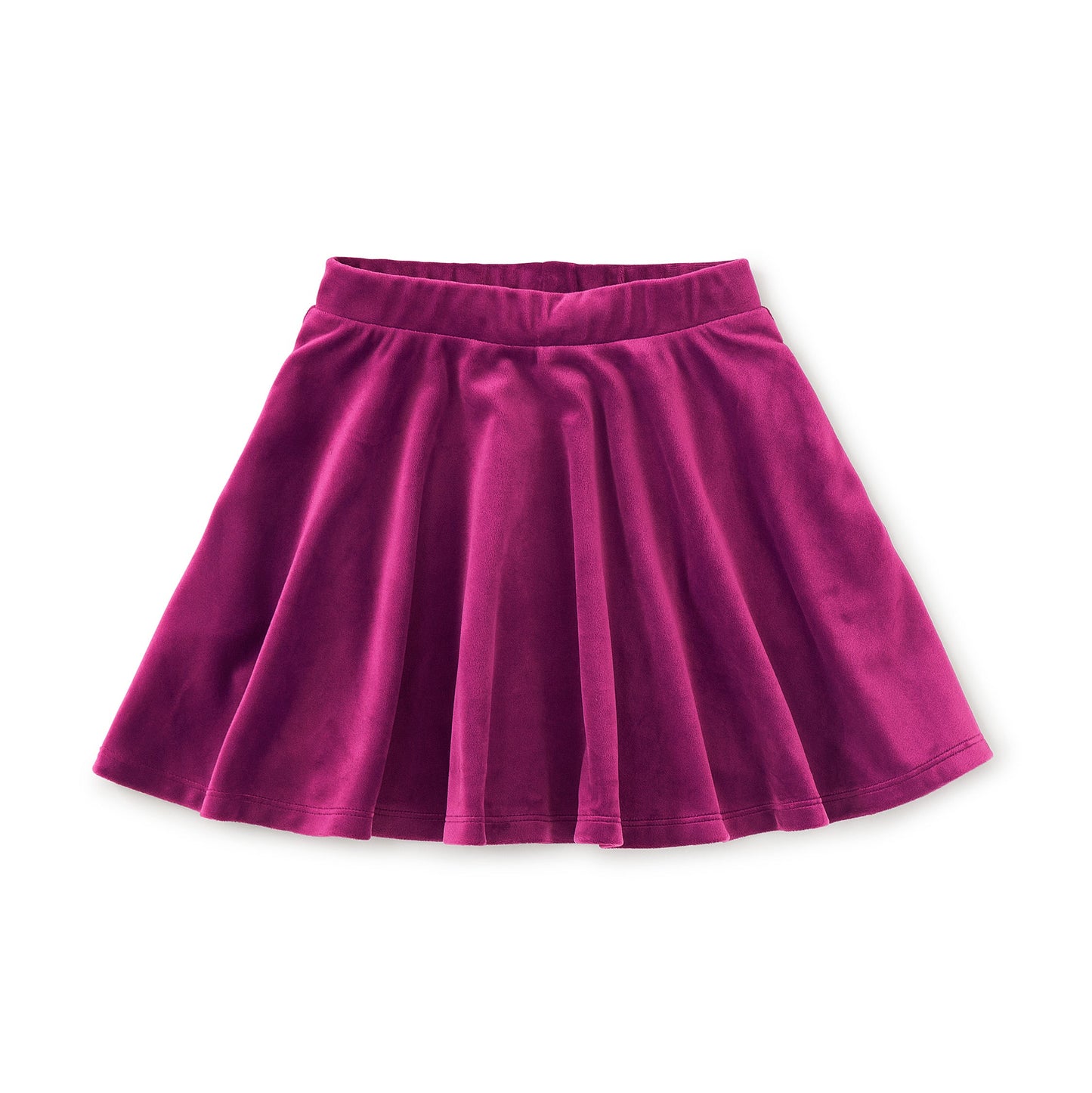 Purple skirt on a white background