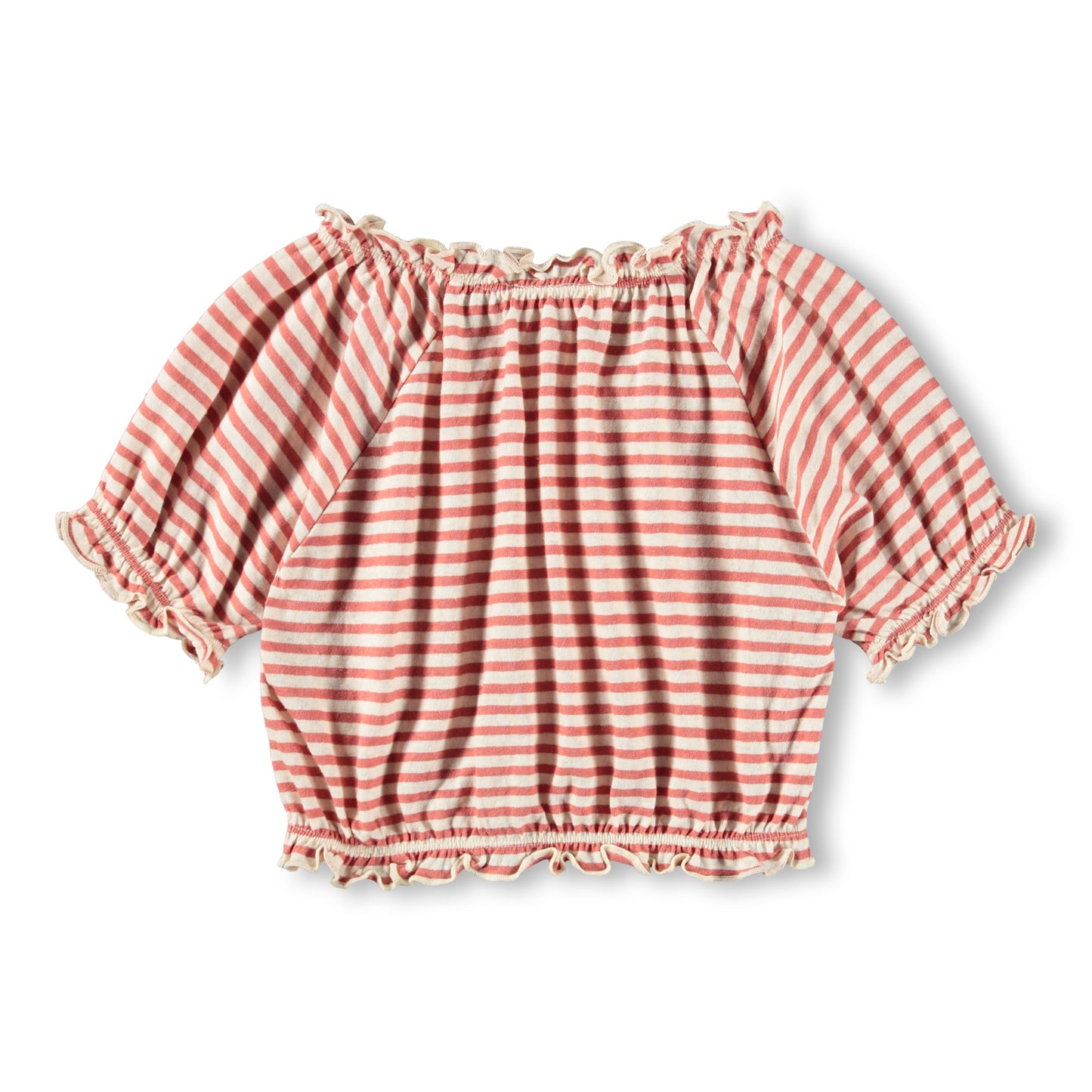 Rose Ivory Stripe Top