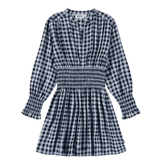Moon Gingham Camira Dress