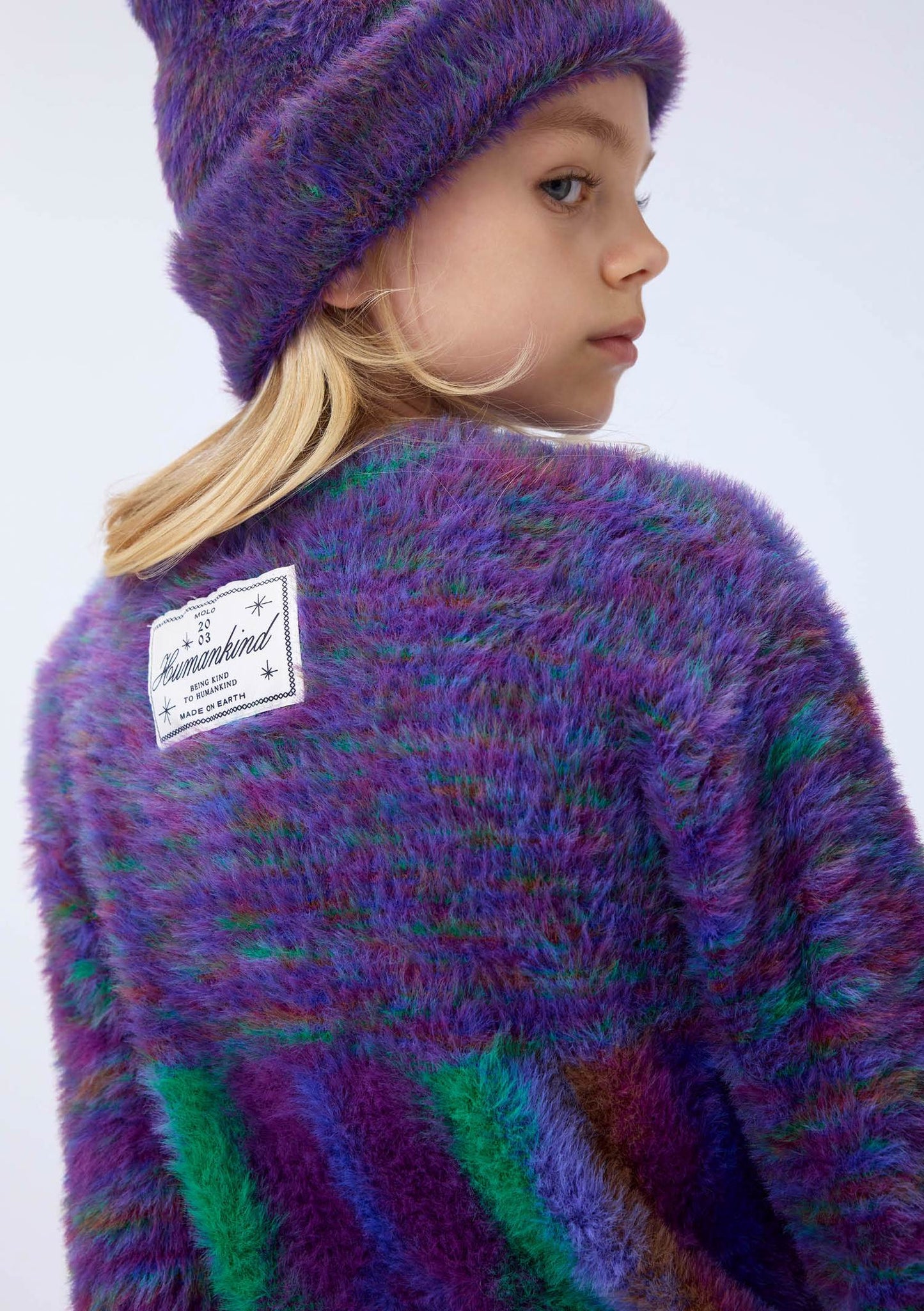 Purple Mix Garda Sweater