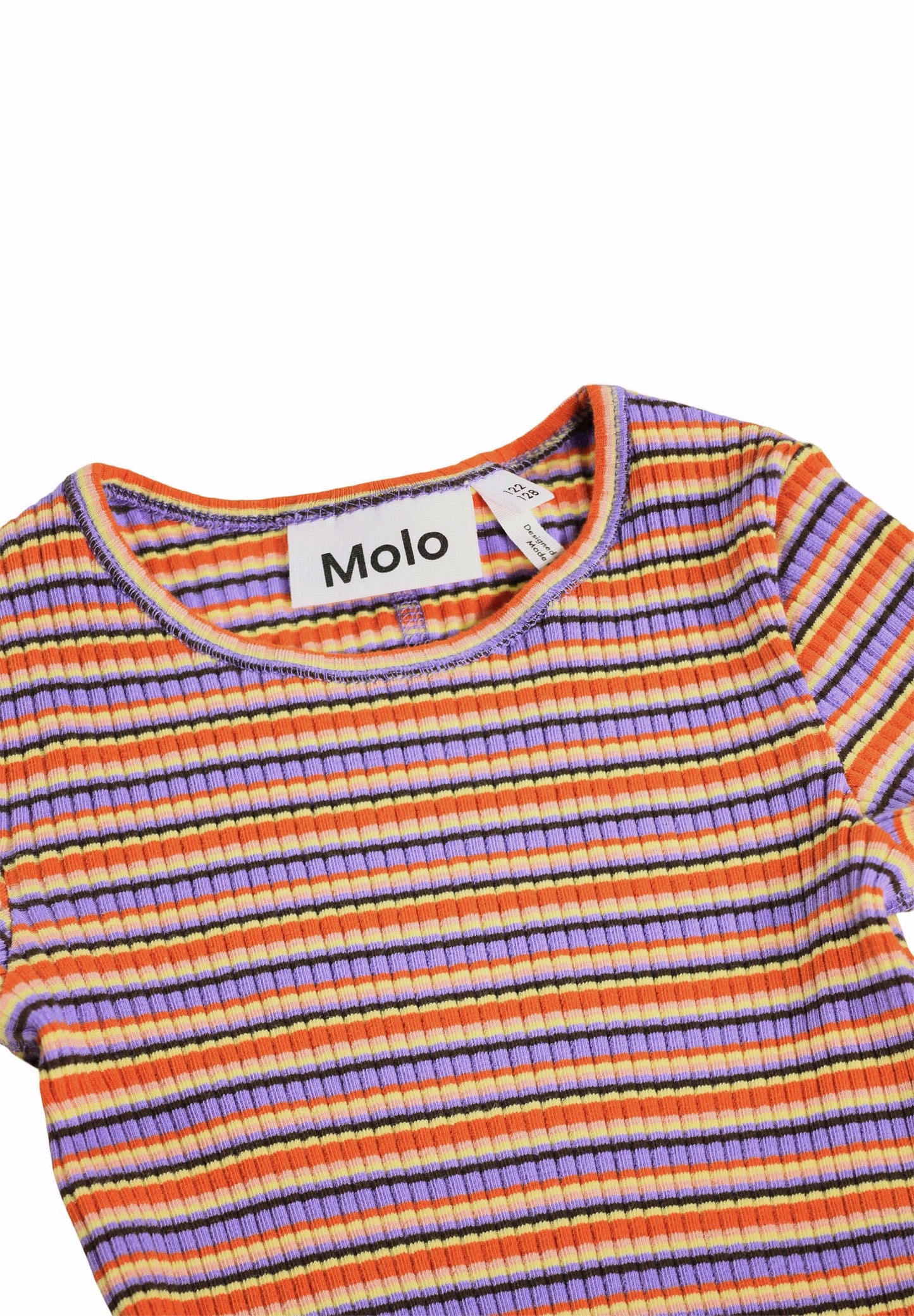 Purple Flame Stripe Top